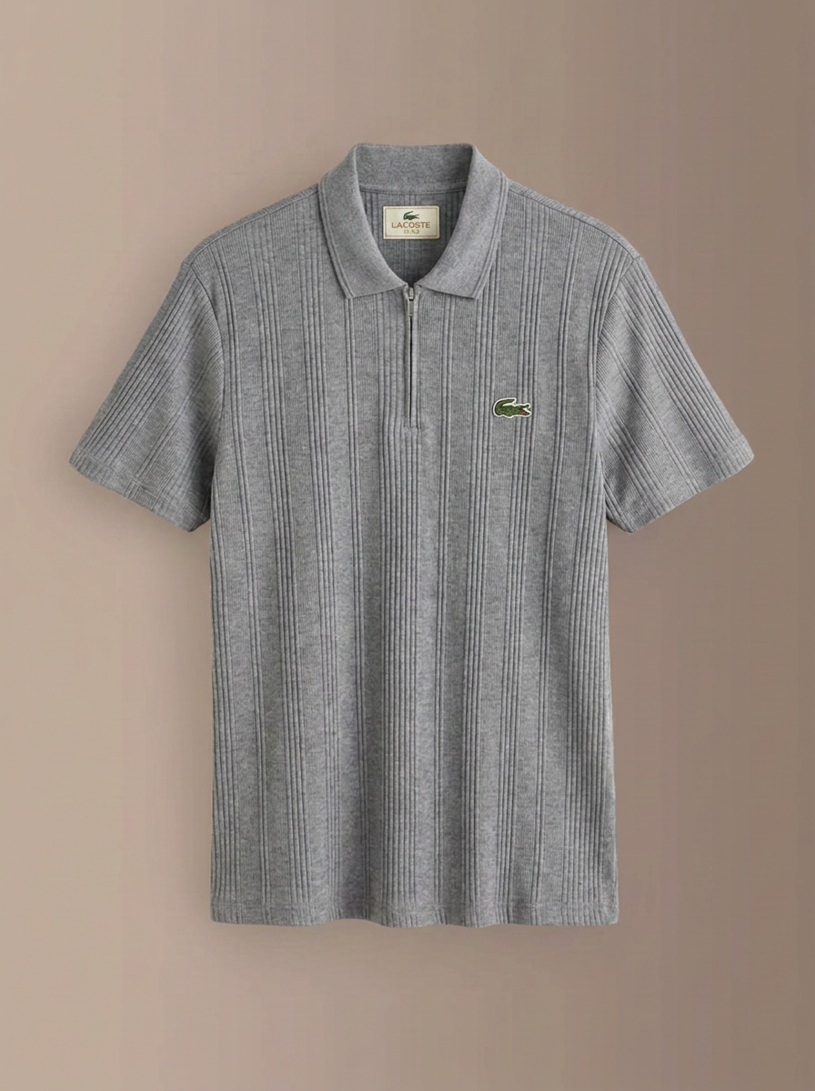 Polo côtelé de première qualité, style exclusif | 1 + 1 GRATUIT