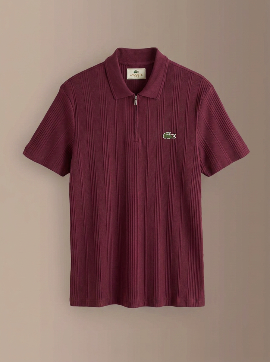 Polo côtelé de première qualité, style exclusif | 1 + 1 GRATUIT