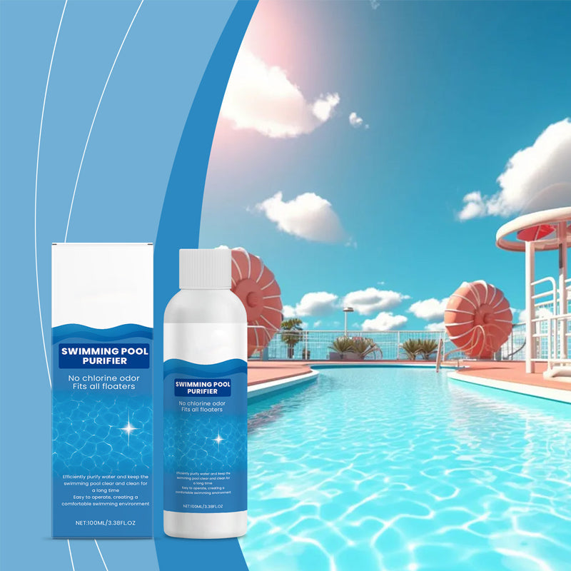 Liquide de nettoyage de piscine - Lutte rapide contre les bactéries et les algues