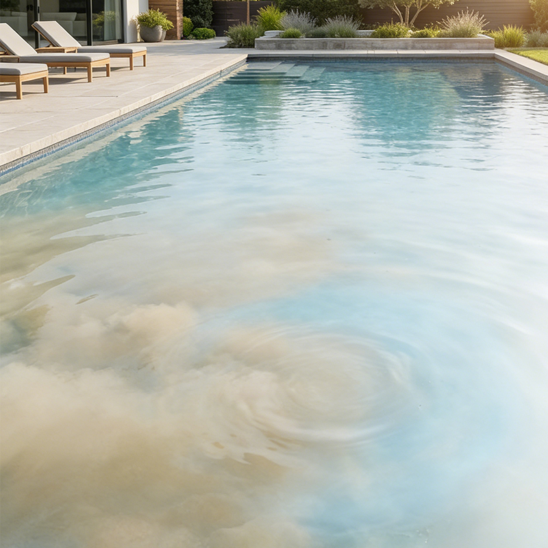 Liquide de nettoyage de piscine - Lutte rapide contre les bactéries et les algues
